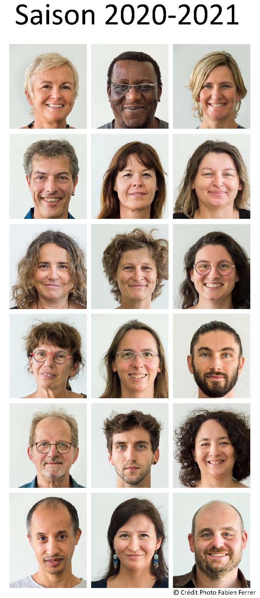 Trombinoscope MJC des Arts de Blagnac 2020-2021 Trombinoscope MJC des Arts de Blagnac 2020-2021