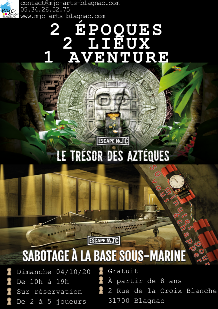 Escape Game MJC des Arts de Blagnac