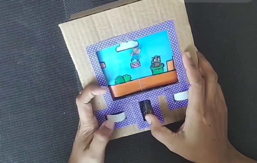 Stage Cardboard Mario BrosMJC des Arts de Blagnac