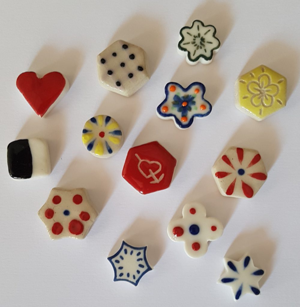 Visuel fèves en porcelaine