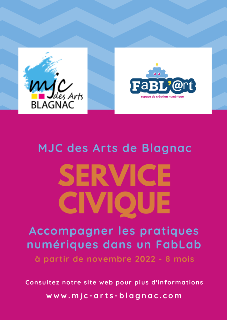 Service civique FabLab 2022