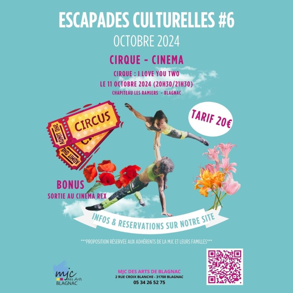Escapades Culturelles #6 - Octobre 2024