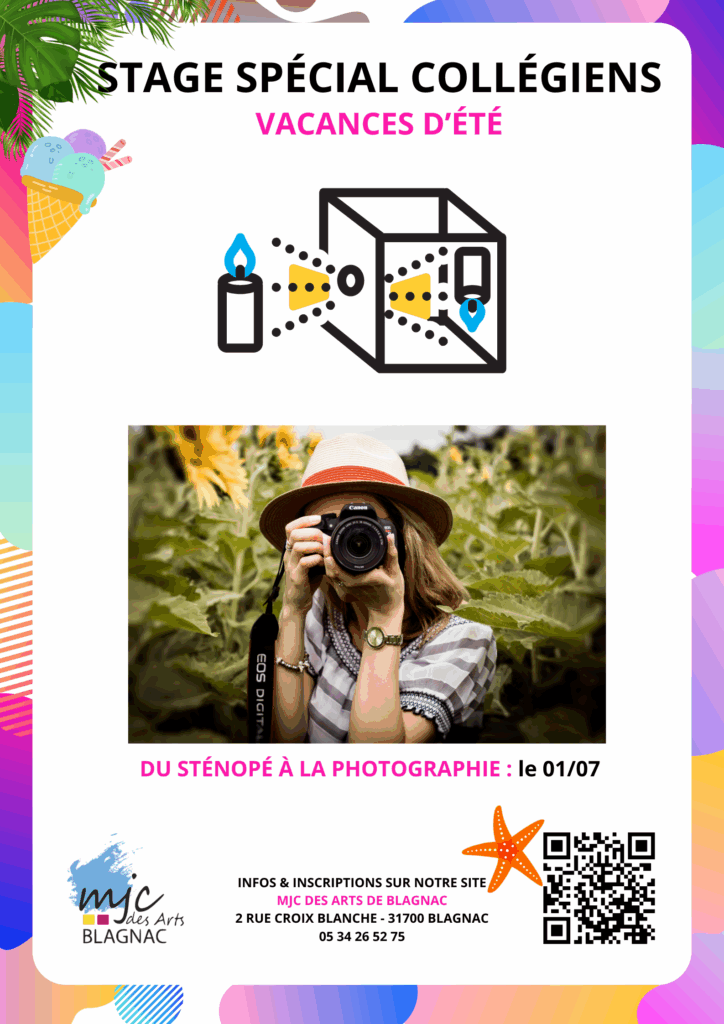 Stage Du Sténopé à la Photographie