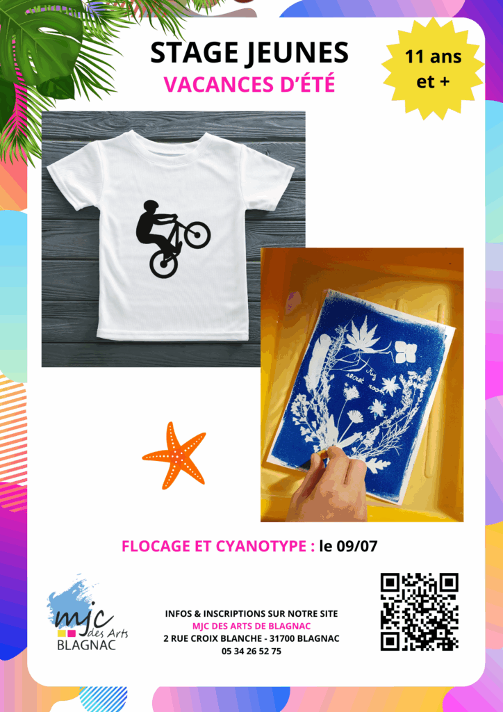Stage Flocage et Cyanotype 2