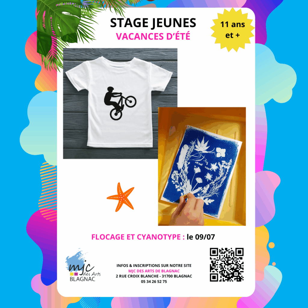 Stage Flocage et Cyanotype 2