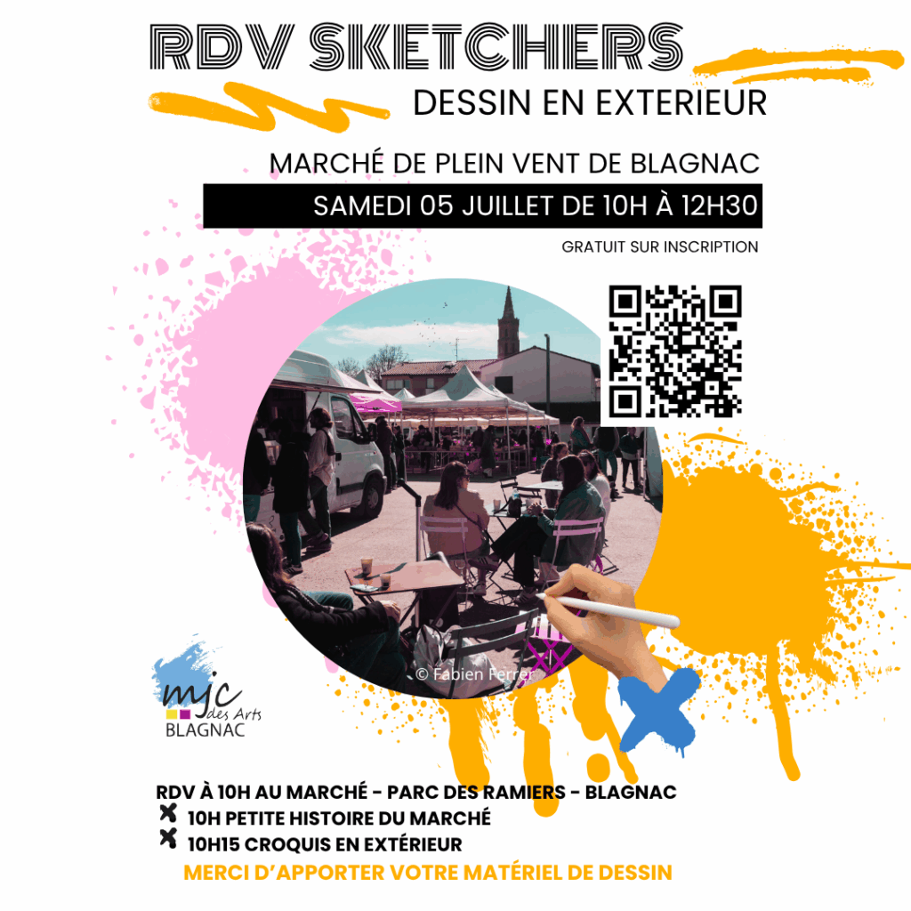 RDV Sketchers au Marché de Plein Vent 1