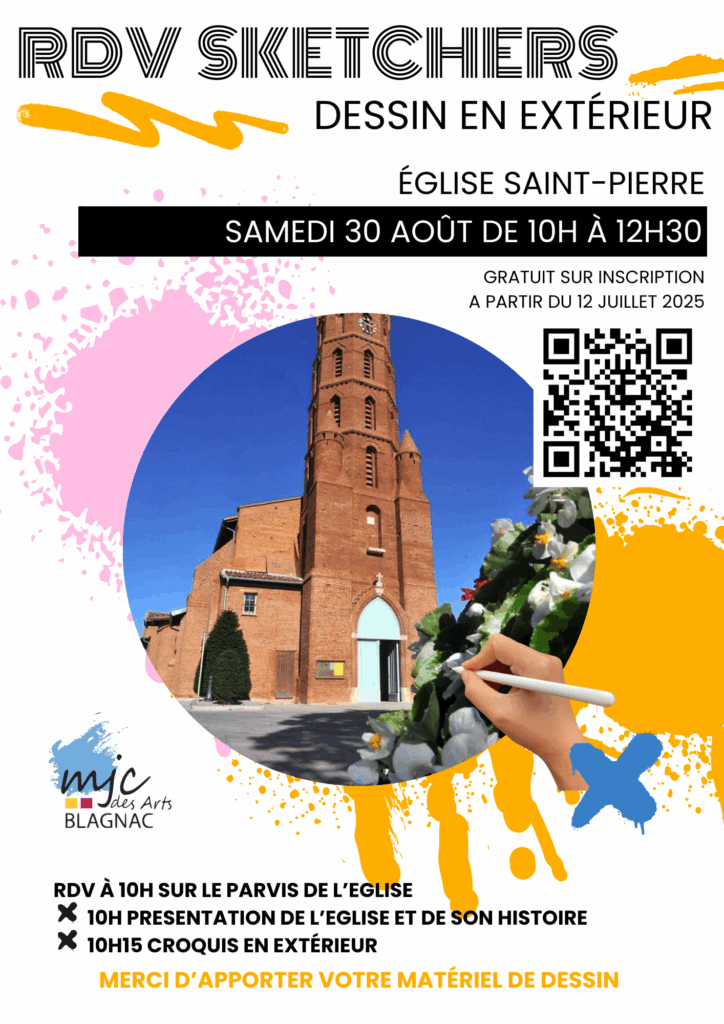 RDV Sketchers à l'Eglise St Pierre de Blagnac