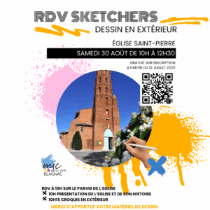 RDV Sketchers à l'Eglise St Pierre de Blagnac
