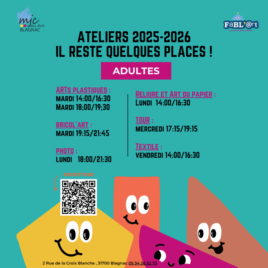 IL RESTE DES PLACES Adultes