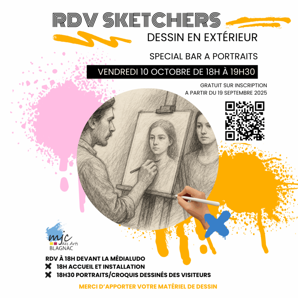 RDV Sketchers Spécial Bar à Portraits