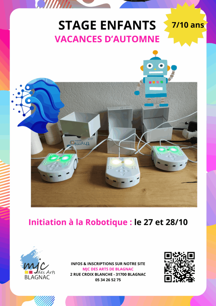 Stage Vacances d'Automne - Initiation à la Robotique