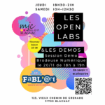 Openlabs et Démos 2025-2026 Brodeuse Numérique