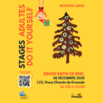 Stage Fablab DIY - Fabrique Ton Grand Sapin de Noël en Bois