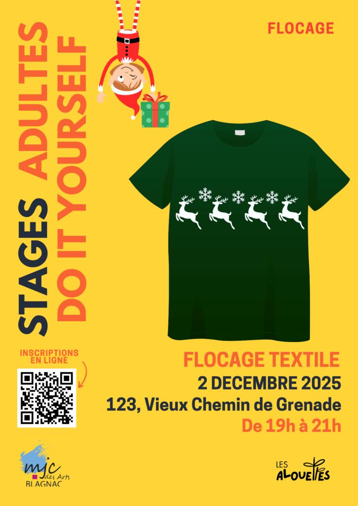 Stage Fablab DIY - Flocage sur Textile Personnalisé