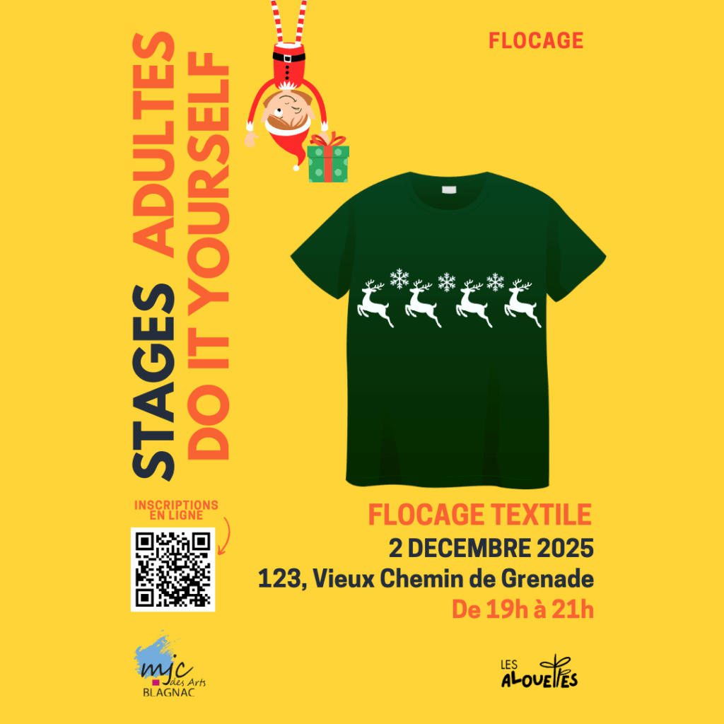 Stage Fablab DIY - Flocage sur Textile Personnalisé