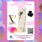 Stage Sumi.e - Peinture à l'Encre Noire