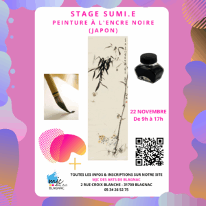 Stage Sumi.e - Peinture à l'Encre Noire