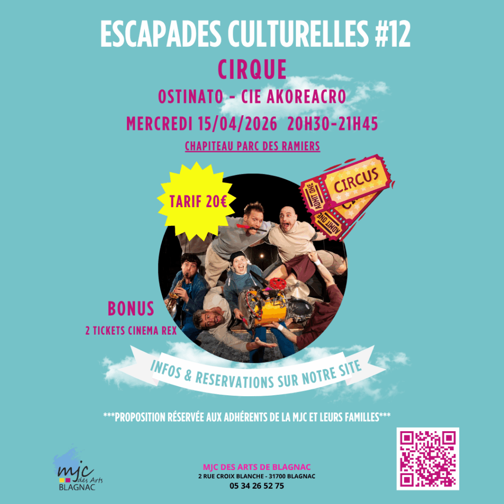 Escapades Culturelles #12