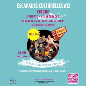 Escapades Culturelles #12