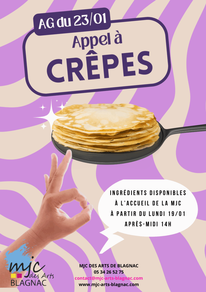 Appel à Crêpes 2026