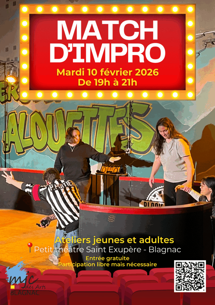 Match d'Impro des Ateliers Jeunes et Adultes 2025-2026