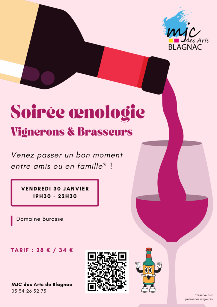 Soirée Oenologie - Vignerons et Brasseurs