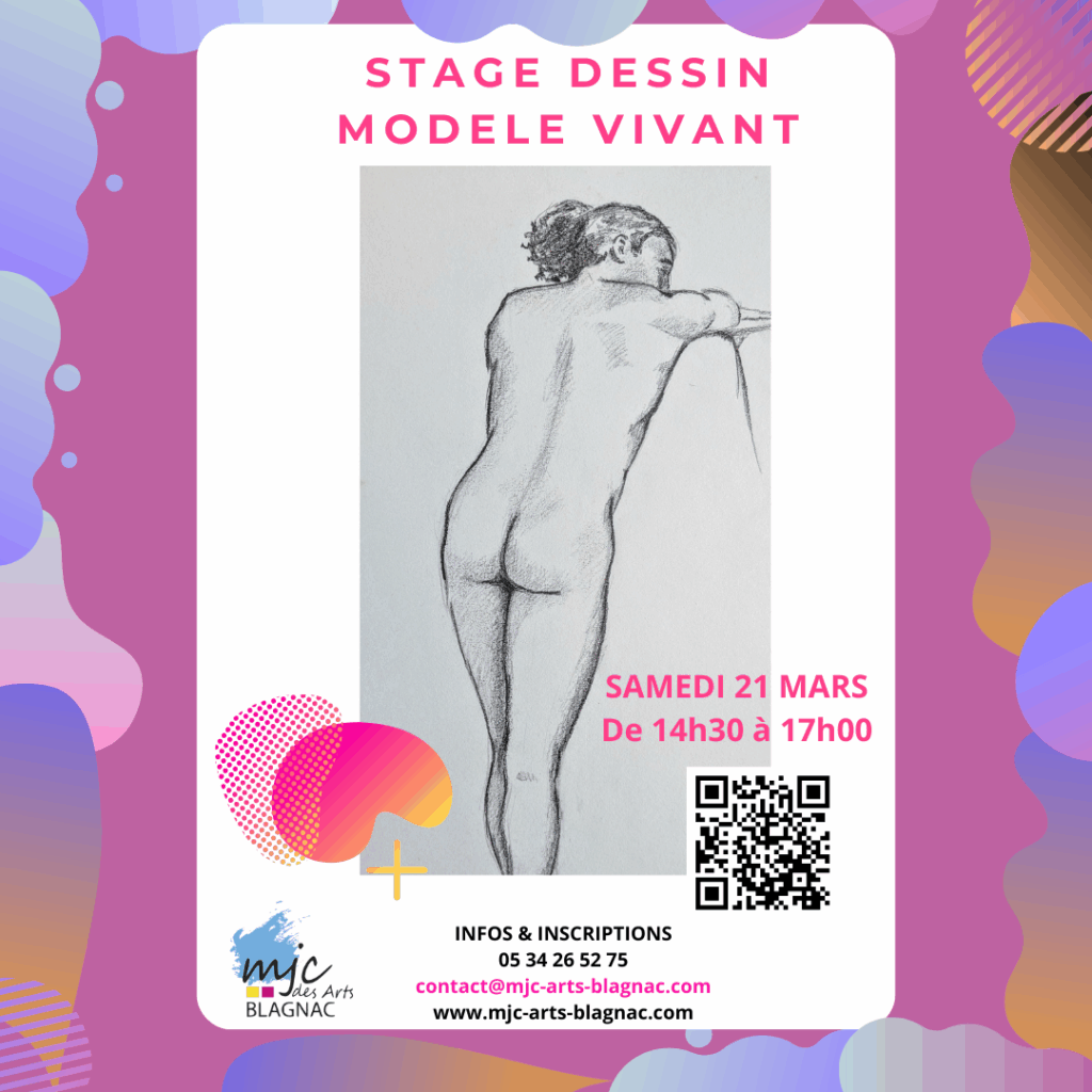 Stage Dessin Modèle Vivant (Mars 2026)