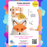 Stage Couture Créative Coussin Kawai