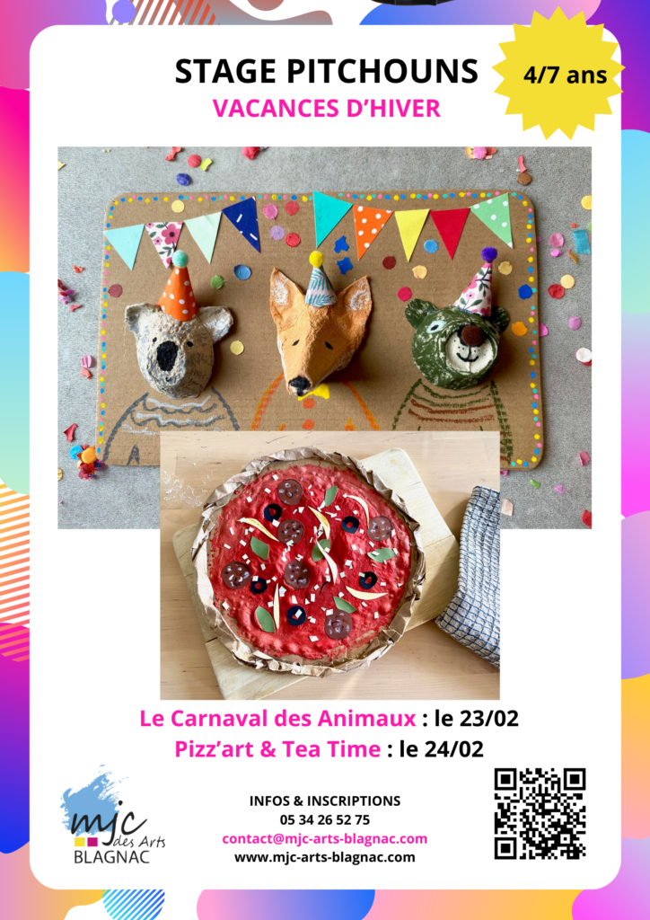 Stage Pitchouns Art (4-7 ans)