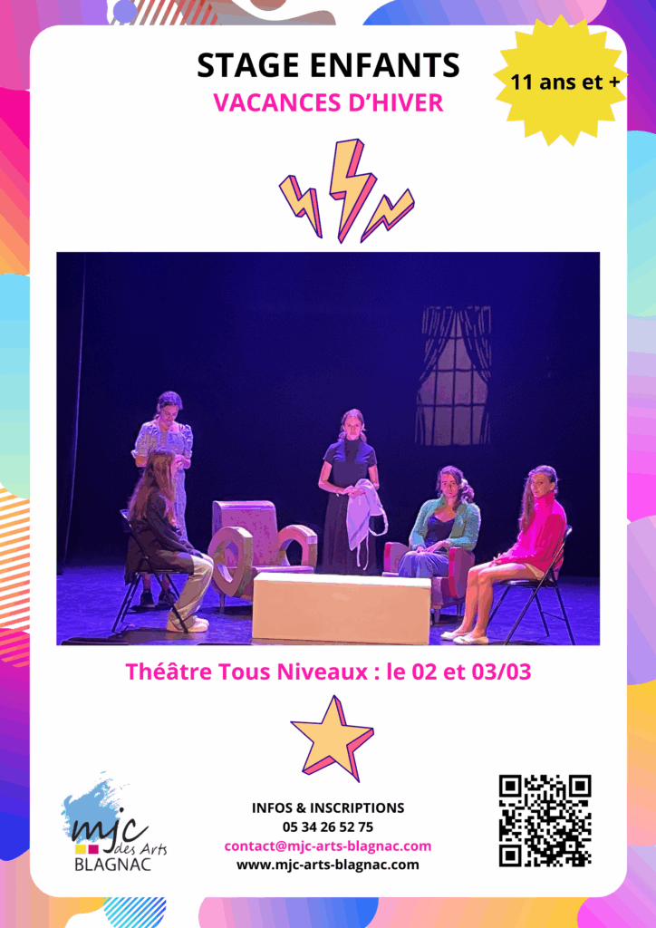 Stage Théâtre Tous Niveaux