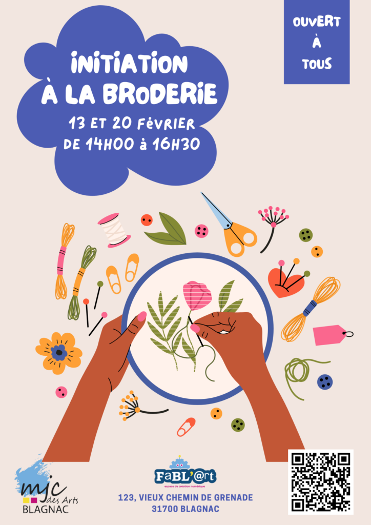Stage Initiation à la Broderie