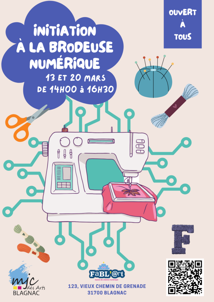 Initiation à la Brodeuse Numérique 