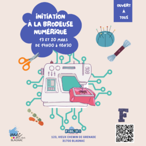 Initiation à la Brodeuse Numérique