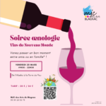 Soirée Œnologie - Vins du Nouveau Monde