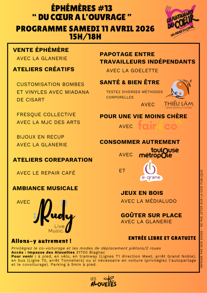 Les Ephémères #13 - Du Cœur à l'Ouvrage P2