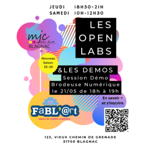 Openlabs et Démos 2025-2026 Brodeuse Numérique 4
