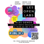 Openlabs et Démos 2025-2026 Découpe Laser