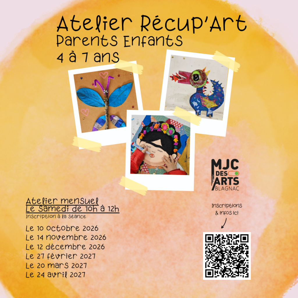 Atelier Récup'art 2026-2027