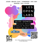 Openlabs et Démos 2026-2027 Brodeuse Numérique