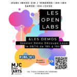 Openlabs et Démos 2026-2027 Découpe Laser