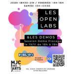 Openlabs et Démos 2026-2027 Flocage