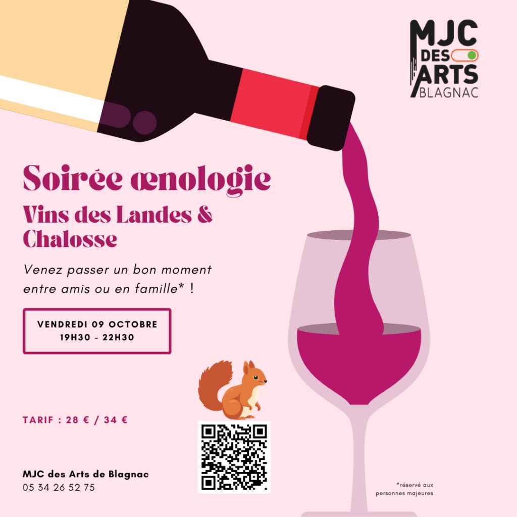 Soirée Oenologie - Vins des Landes & Chalosse