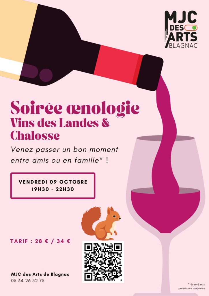 Soirée Oenologie - Vins des Landes & Chalosse