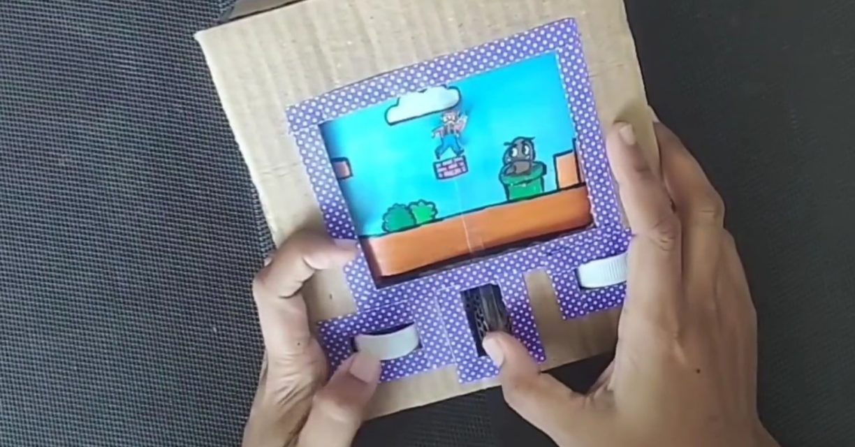 Stage Cardboard Mario BrosMJC des Arts de Blagnac