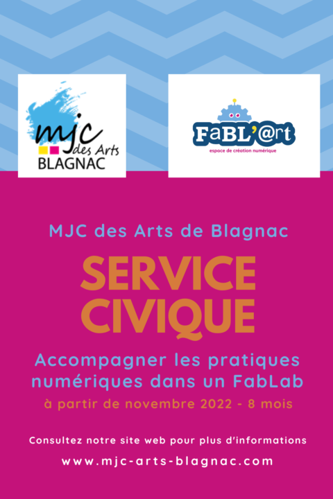 Service civique FabLab 2022