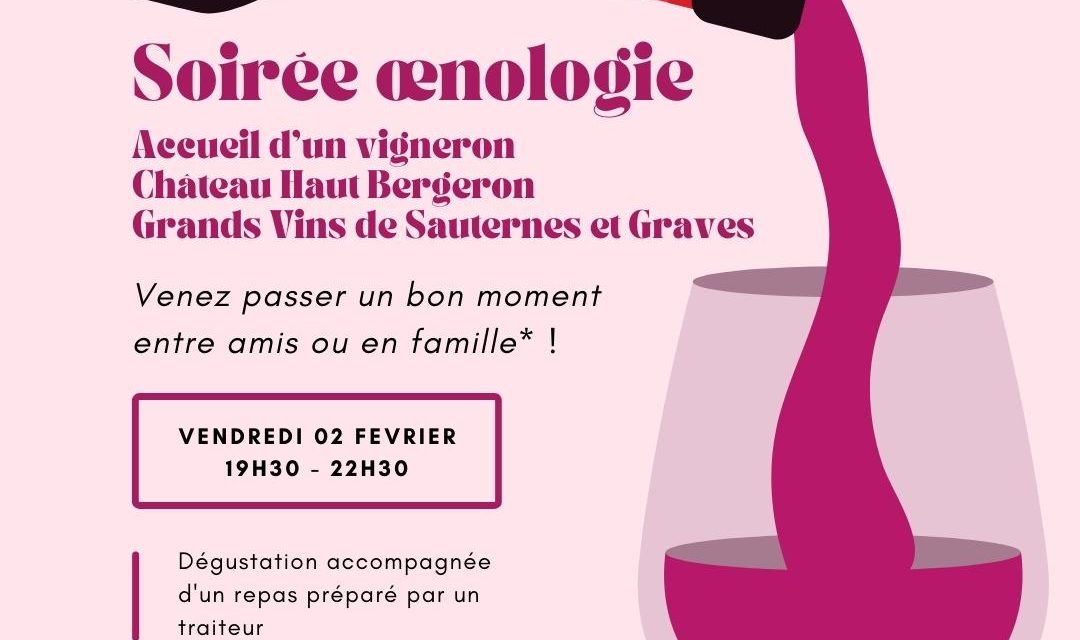 Oenologie Accueil d'un Vigneron (Publication Instagram)