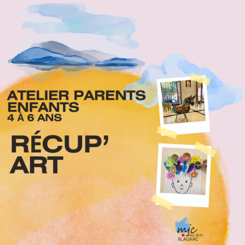 Atelier Récup'Art duo parents enfants