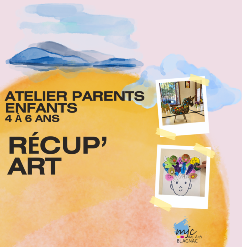 Atelier Récup'Art duo parents enfants