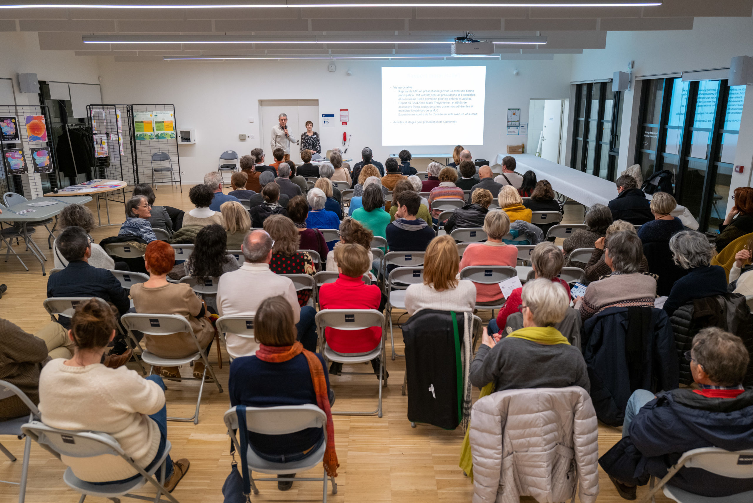 Assemblée générale de la MJC des Arts de Blagnac, Salle des Caouecs, Blagnac, 26 janvier 2024
© Fabien Ferrer / +33(0)6 89 84 22 88