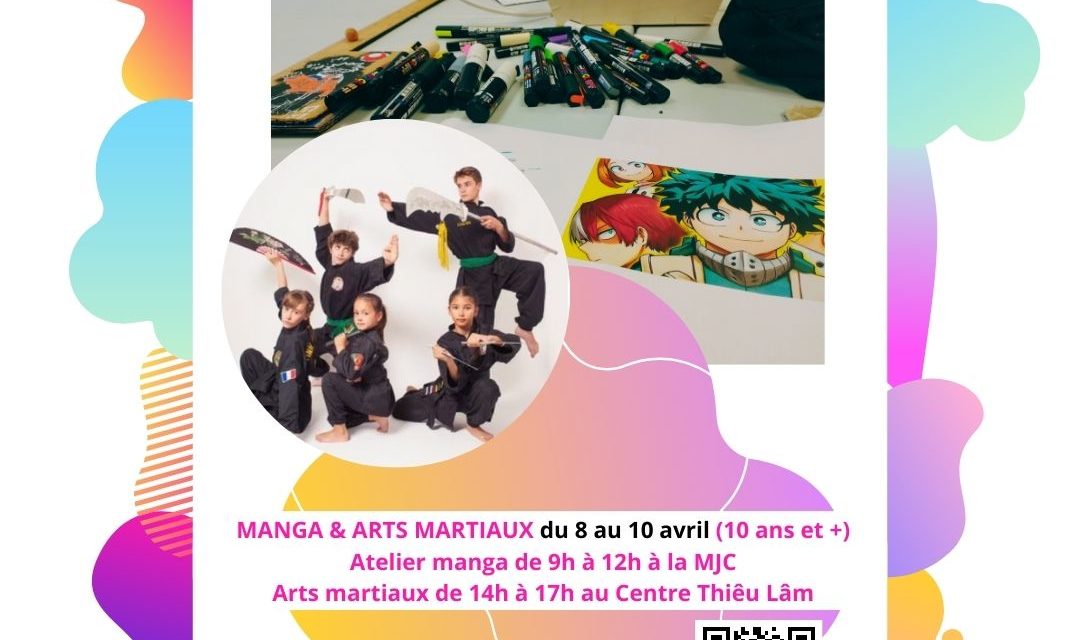 Stages Vacances de Printemps - Manga et Arts Martiaux (Instagram) 1